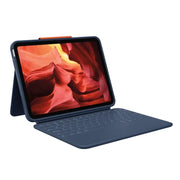 Logitech 920-011133 Rugged Combo 4 Keyboard Case for iPad (10th Generation) Classic Blue