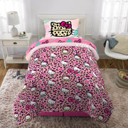 Hello Kitty 6A4617 Kids Bed In A Bag Comforter & Sheets, Twin Pink