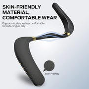 Monster Neckband Bluetooth Speaker, Wireless Wearable Speaker with True 3D Stereo Sound, 12H Playtime, IPX7 Waterproof, Hands-Free Calling, MS31901