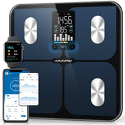 ABLEGRID Smart Digital Bathroom Scale for Body Weight