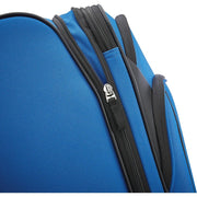 AMERICAN TOURISTER 142354-6188 4 KIX 2.0 Softside Expandable Luggage, Classic Blue, 28 Spinner