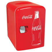 Coca-Cola KWC-4C 4 Liter/6 Can Portable Fridge/Mini Cooler, Red