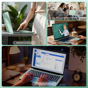 Chheart 16 Inch Gaming Laptop, Intel 12th Gen N150 Processor 3.6GHz, 16GB RAM, 1TB SSD, FHD IPS Display, Backlit Keyboard, Windows 11 Pro, Green