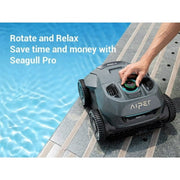 Aiper ZT6001 Seagull Pro Robotic Pool Vacuum Cleaner with Wall Cleaning for Inground Pools