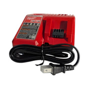 Milwaukee M18 & M12 Multi-Voltage Battery Charger, Red, 48-59-1812