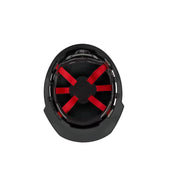 Milwaukee 48-73-1230 Bolt Type 1 Class C Front Brim Vented Hard Hat With 6-Point Ratcheting Suspension, Black