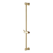 Signature Hardware Contemporary Slide Bar for Hand Shower, Aged Brass - Modern Design