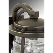 Signal Bay Collection 1-Light Oil-Rubbed Bronze Outdoor Flushmount