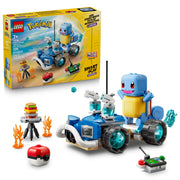LEGO Pokmon SMART Play Trainer's Buggy Adventure with Posable Squirtle Figure, Interactive Building Toy, 320 Pieces, Ages 7+, 72156