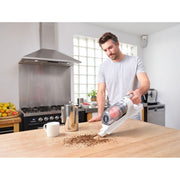 BLACK+DECKER Powerseries+ 20V MAX Cordless Stick Vacuum with AUTOSENSE Technology, Anti-Tangle Brush Bar, LED Floorhead Lights, Convertible Handheld, White, BHFEA520J