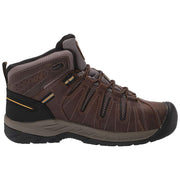 KEEN Flint II Steel Toe Work Boots for Men - Cascade Brown - 7W