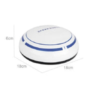 Carevas Robot Vacuum Cleaner Smart Sweeper Intelligent Robot Sweeper Automatic Floor Sweeping Machine Sweeping Tool for Hardwood Floor Carpet Tile Hair