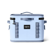 YETI Hopper Flip 18 Soft Cooler, Leakproof HydroLok Zipper, DryHide Shell, ColdCell Insulation, Big Sky Blue, 18 qt, 81628200