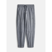 Athletic Works Boys Woven Jogger Pants, Quick-Dry Moisture-Wicking Fabric, Elastic Waistband with Drawcord, Mesh-Lined Pockets, Tapered Ankle-Length, Gray, Sizes 4-18 & Husky