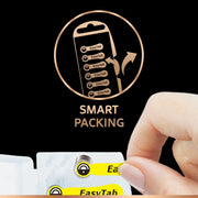 Duracell EasyTab Hearing Aid Batteries Size 10, Yellow, 16 Count, Long-Lasting Power, Extra-Long Tabs, 5001070