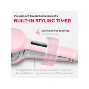 Tymo Rovy Beach Waves Curling Wand 1.25'' Pink - NO COLOR ONE SIZE