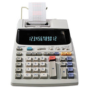 Sharp EL1801V Portable 12-Digit 2-Color Serial Printing Calculator