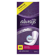 Always Xtra Protection 68Ct Extra Long Dailies Pantiliners