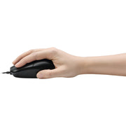 Adesso iMouse M6-TAA Wired USB Optical Mouse, 3 Buttons, 1000 DPI, Ambidextrous, Black