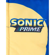 SEGA Sonic The Hedgehog Big Boys Zip Up Cosplay Puffer Jacket, Blue, Size 14-16, P-B261982SX