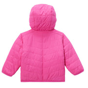 Columbia Double Trouble II Reversible Jacket for Babies - Pink Ice/Satin Pink Sleet - 12-18 Months