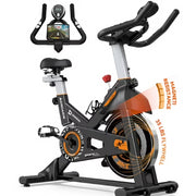 Pooboo D525KM04 Exercise Bike Indoor Cycling Bike Magnetic Cycle Bicycle Adjustable Stationary Magnetic Resistance