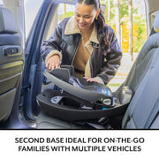 Evenflo Revolve 180 LiteMax NXT Infant Car Seat Base, LockStrong Belt Tensioning System, Lightweight, Portable, CS900610000C