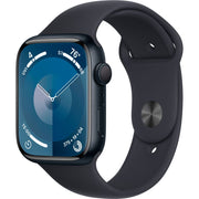 Apple Watch Gen 9 Series 9 45mm Midnight Aluminum - Midnight Sport Band 3M589LL/A