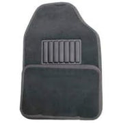 Coast to Coast Floor Mat Set, Universal Fit, Black Carpet with Driver Heel Pad, 4-Piece, IWCCCFMBK