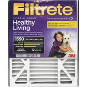 Filtrete 3M HDWR03-5IN-2 Ultra Allergen Healthy Living Deep Pleat Furnace Filter 20 x 25 x 5