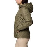 Columbia Copper Crest II Hooded Jacket for Ladies - Stone Green - S