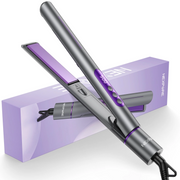 NEXPURE KR015 Upgrade Flat Iron, Professional Salon 2-in-1 Ceramic Hair Straightener and Curler