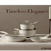 Carote 12pcs Pots and Pans Set Non Stick, Nonstick Kitchen Cookware Sets
