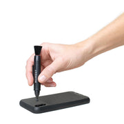 Moment Mobile Lens Cleaning Pen, Dual-Ended Brush and Felt Tip, Black, Compact, 150-101