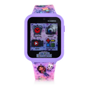 Gabby's Dollhouse GAB4007NVWM iTime Unisex Touchscreen Children's Smart Watch with Silicone Strap and Lavender Case 42MM