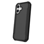 Onn Rugged MagSafe Compatible Phone Case with Superior Drop Protection, Antimicrobial Material, Smartport Dust Protection, Enhanced Side Grips, Black, RM17BB36018372