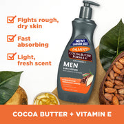 Palmer's Cocoa Butter Formula Men's Body and Face Moisturizer, Vitamin E Enriched, 20 fl oz, 4510-6