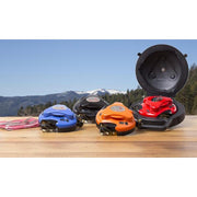 Grillbot GBU:BUN101-RED Grill Brush and Scraper Carry Case Bundle, Red