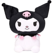 Sanrio Kuromi Kids Weighted Pillow Buddy, 3.3 lb Plush Throw Pillow with Embroidered Details
