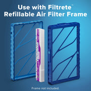 Filtrete Replacement Air Filters, 16x25x4, MPR 1550, MERV 12, Ultra Allergen Reduction, 2 Pack, RF2001-4-2P-EC