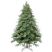 Northlight 7.5' Pre-Lit Full Aurora Spruce Artificial Christmas Tree