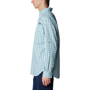 Columbia PFG Super Tamiami Long-Sleeve Shirt for Men - Canyon Blue - S