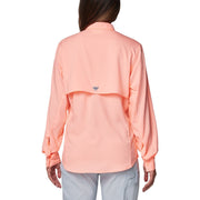 Columbia PFG Tamiami II Long-Sleeve Button-Down Shirt - Tiki Pink - XL