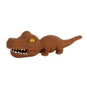 Hedstrom Big Head Dinosaur Super Realz Green Novelty Toy with Realistic Sand-Filled Texture, Durable Educational Play Figure, 7.75 in, 51-5085PDQW