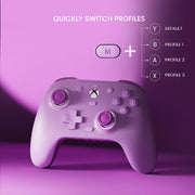 GameSir G7 SE Wired Gaming Controller, Purple, Hall Effect Joysticks and Triggers, Pulse Vibration, 3.5mm Audio Jack, USB Plug-and-Play, Compatible with Xbox Series X|S, Xbox One, Windows 10/11, GSG700SE-3EN