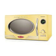 Nostalgia NRMO9YLW Retro Microwave Oven 9 Cu.Ft Yellow