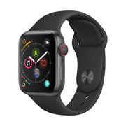 Apple Watch Gen 4 Series 4 Cell 40mm Space Gray Aluminum - Black Sport Band MTUG2LL/A