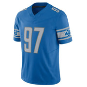 Dizao Unisex Detroit Lions Hutchinson 97 Football Jersey, L, Blue