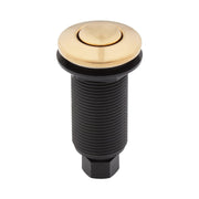 Signature Hardware SHASB2BG Air Switch Button in Brushed Gold
