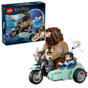 lego 6526343 harry potter hagrid & harry's motorcycle ride building toy 76443